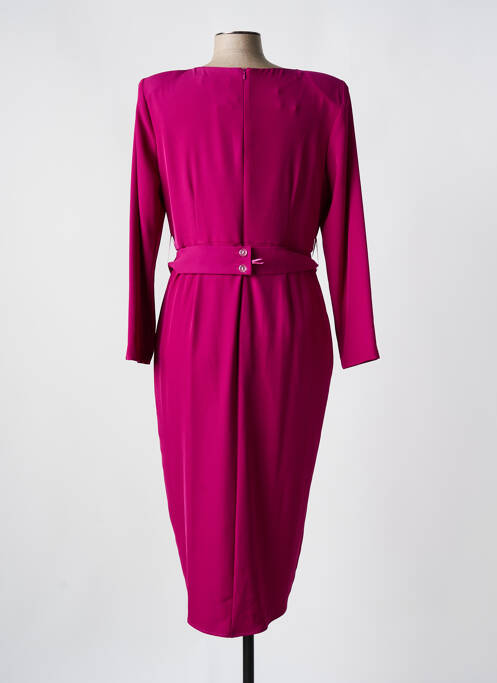 Rochie midi roz BARILOCHE femeie