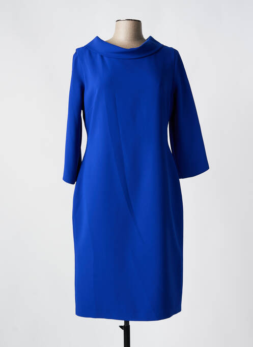 Rochie midi albastru MATHIEU PARIS femeie