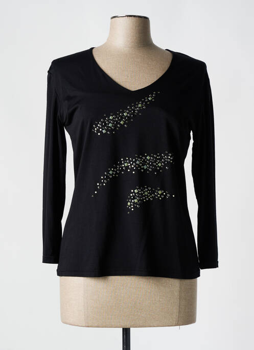 Tricou negru HONEY MOON femeie