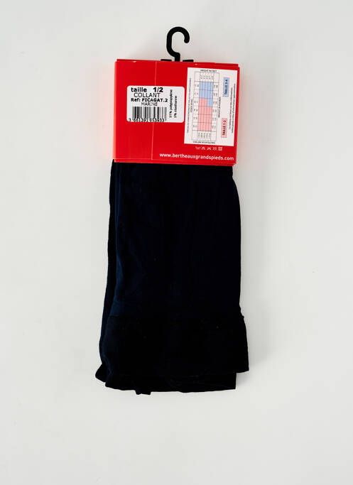 Colanți albastru BERTHE AUX GRANDS PIEDS femeie