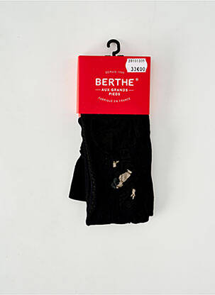 Colanți negru BERTHE AUX GRANDS PIEDS femeie