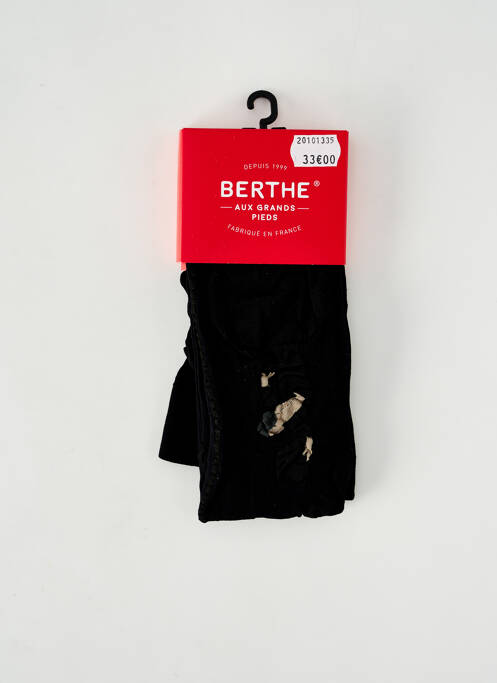 Colanți negru BERTHE AUX GRANDS PIEDS femeie