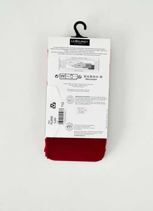 Colanți roșu LE BOURGET femeie