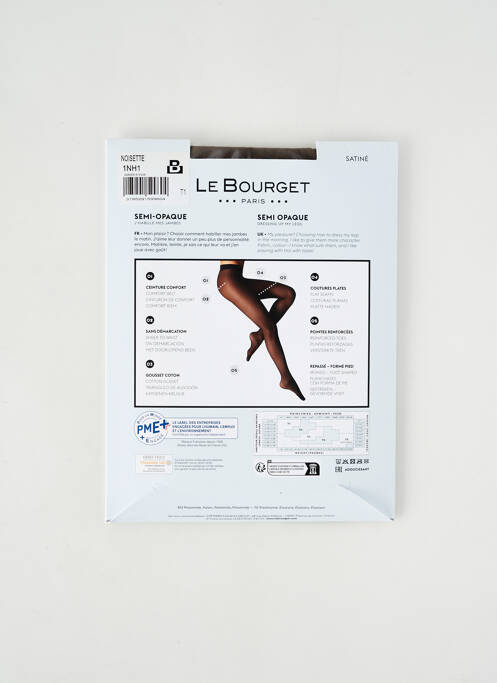 Colanți maro LE BOURGET femeie