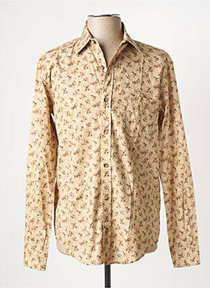 Cămașă cu mâneci lungi bej SERGE BLANCO bărbat