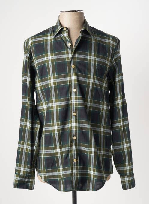 Cămașă cu mâneci lungi verde SERGE BLANCO bărbat