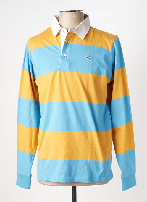 Polo albastru SERGE BLANCO bărbat