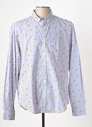 Cămașă cu mâneci lungi albastru SERGE BLANCO bărbat