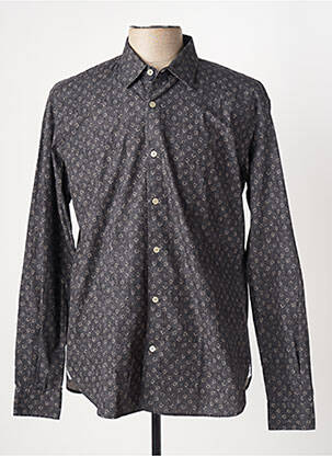 Cămașă cu mâneci lungi gri SERGE BLANCO bărbat