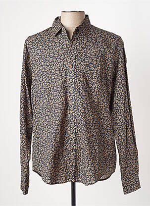 Cămașă cu mâneci lungi gri SERGE BLANCO bărbat