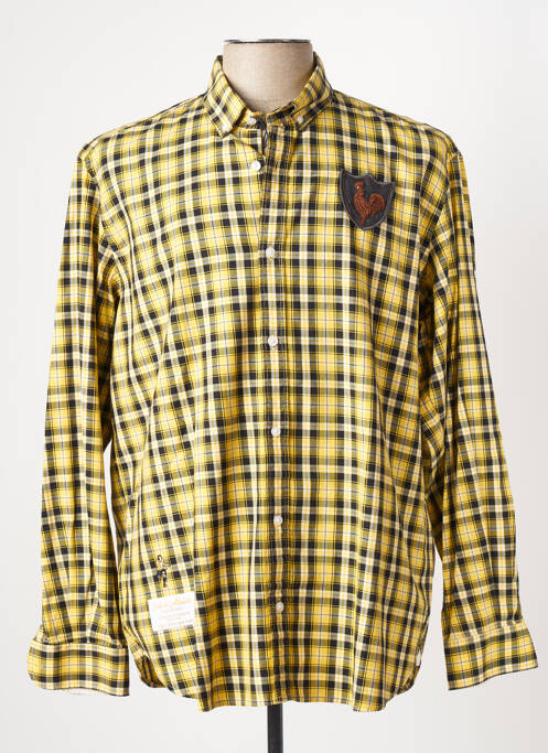 Cămașă cu mâneci lungi galben SERGE BLANCO bărbat