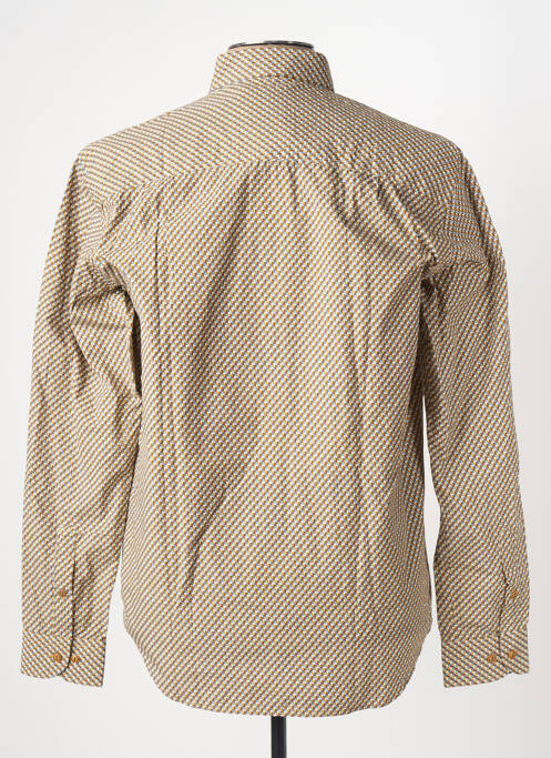 Cămașă cu mâneci lungi maro SERGE BLANCO bărbat