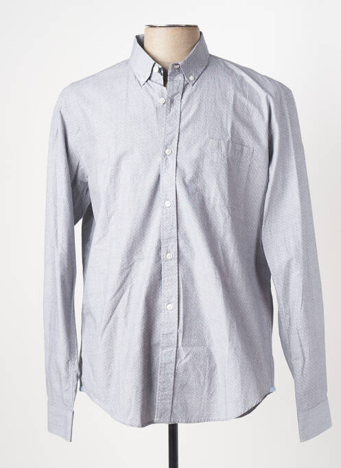 Cămașă cu mâneci lungi gri SERGE BLANCO bărbat