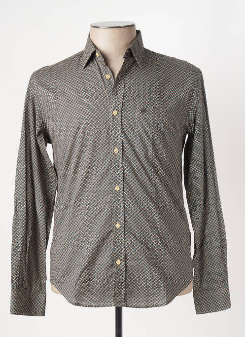 Cămașă cu mâneci lungi verde SERGE BLANCO bărbat