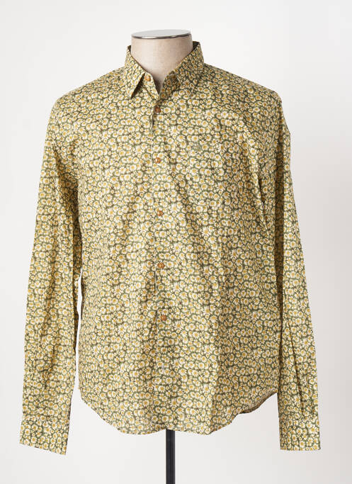 Cămașă cu mâneci lungi verde SERGE BLANCO bărbat