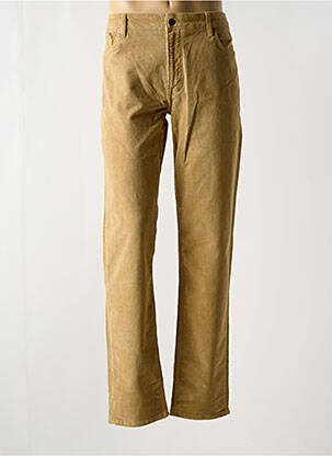 Pantalon chino maro SERGE BLANCO bărbat