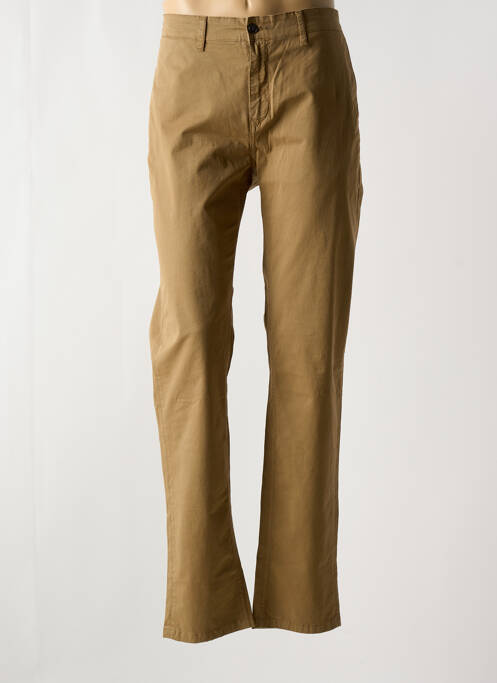 Pantalon chino maro SERGE BLANCO bărbat