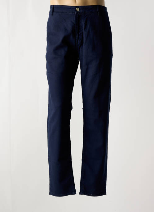 Pantalon chino albastru SERGE BLANCO bărbat