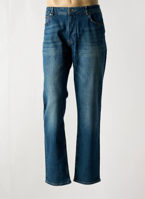 Blugi cu croială dreaptă albastru SERGE BLANCO bărbat