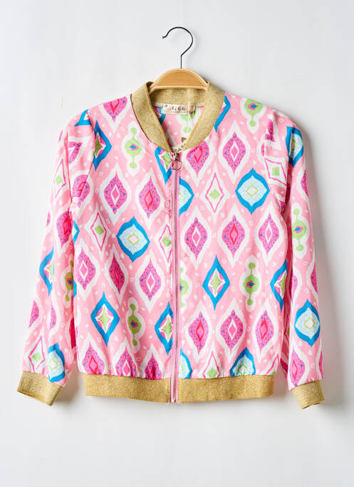 Geacă roz G66 fată