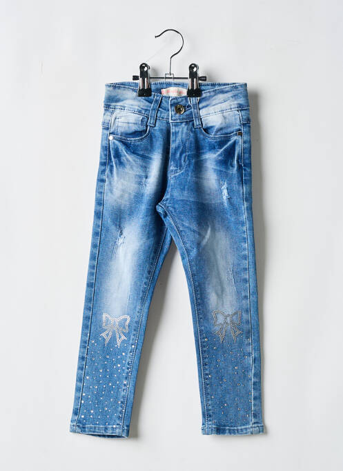 Blugi cu croială slim albastru MAGIC GIRL fată