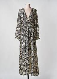 Rochie lungă mâneci lungi mâneci lungi negru BY ONE femme