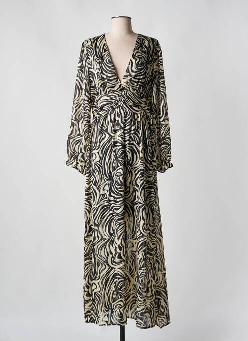 Rochie lungă negru BY ONE femeie