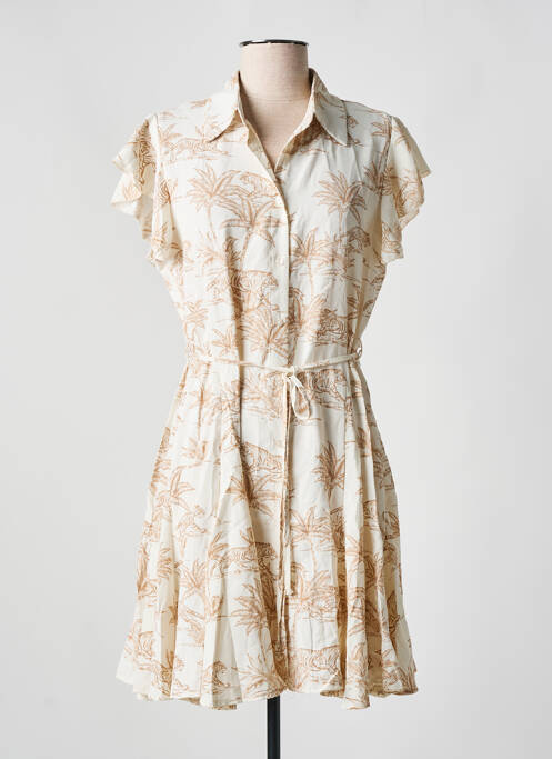 Rochie scurtă bej JS MILLENIUM femeie