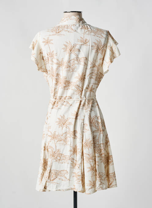 Rochie scurtă bej JS MILLENIUM femeie