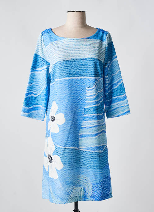 Rochie scurtă albastru LULU.H femeie