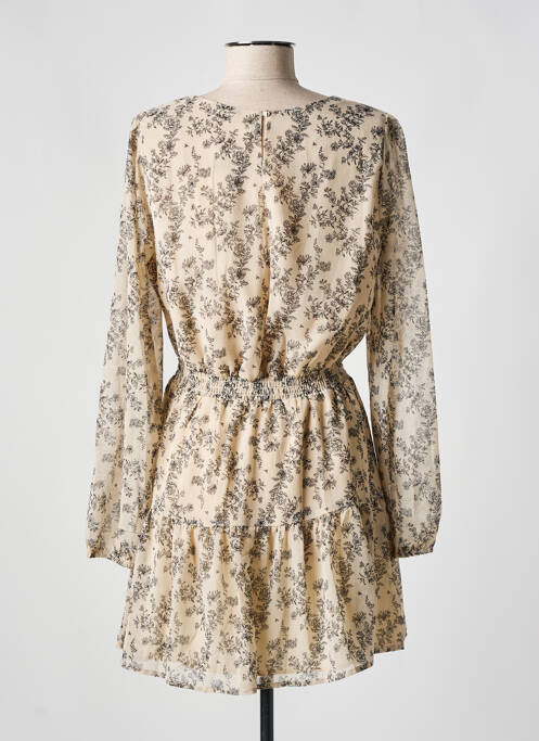 Rochie scurtă bej IKOONE&BIANKA femeie