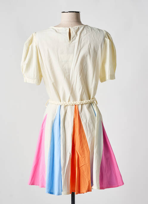 Rochie scurtă galben GOLDEN LIVE femeie