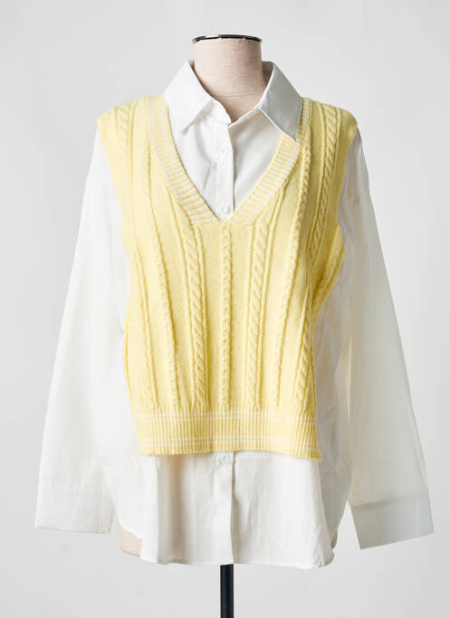 Tunică mâneci lungi galben CHERRY PARIS femeie