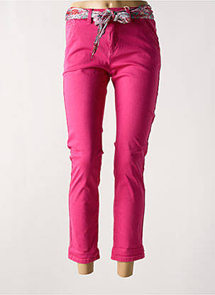 Pantalon chino roz ONADO femeie