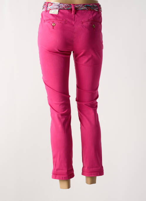 Pantalon chino roz ONADO femeie
