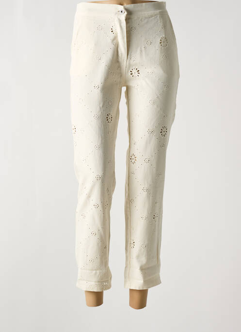 Blugi cu croială slim bej KEZY femeie