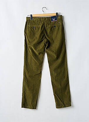 Pantalon drept croială dreaptă verde TOMMY HILFIGER bărbat