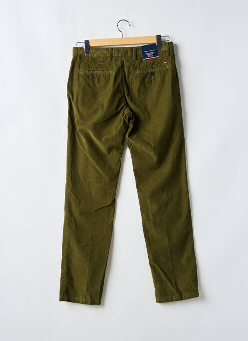 Pantalon drept verde TOMMY HILFIGER bărbat