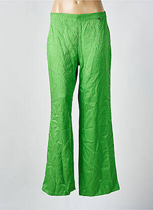 Pantalon drept verde AMELIE & AMELIE femeie