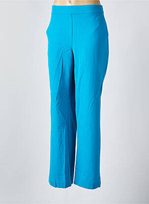 Pantalon drept talie înaltă talie înaltă albastru VERO MODA femeie