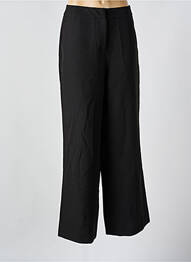 Pantalon drept închidere cu fermoar sub clapetă cu cârlig mărime normală negru VERO MODA femme