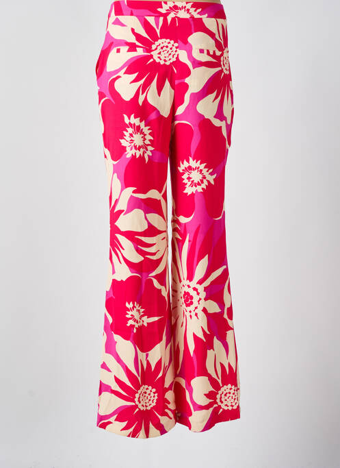 Pantalon drept roz MORGAN femeie