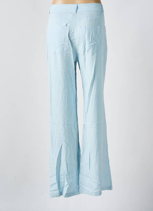 Pantalon drept albastru MANGO femeie