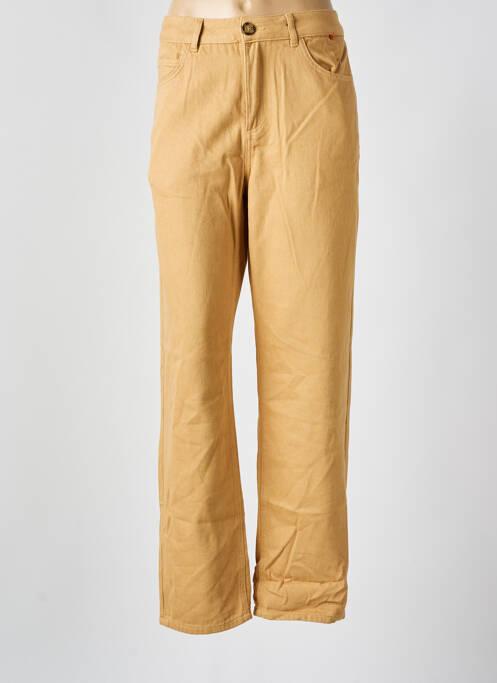 Blugi cu croială dreaptă bej LE FABULEUX MARCEL DE BRUXELLES femeie