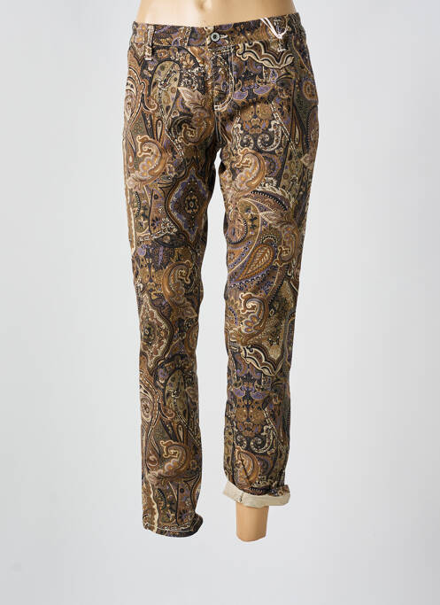 Pantalon drept maro PLEASE femeie