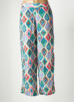 Pantalon drept albastru GOLD & SILVER femeie