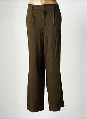 Pantalon larg verde S.OLIVER femeie