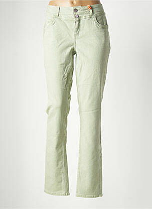 Blugi cu croială slim verde STREET ONE femeie