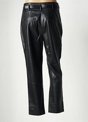 Pantalon chino buzunare talie înaltă negru MORGAN femeie