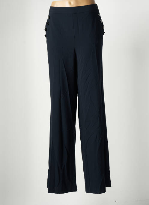 Pantalon evazat albastru MANGO femeie